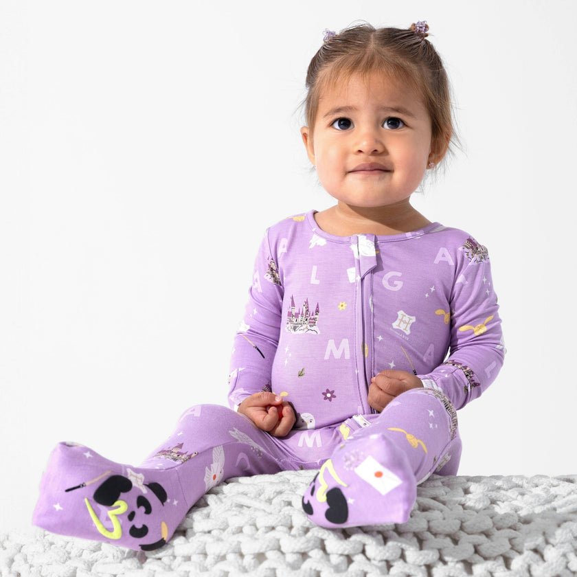 Hedwig's Magical Mail Bamboo Convertible Footie