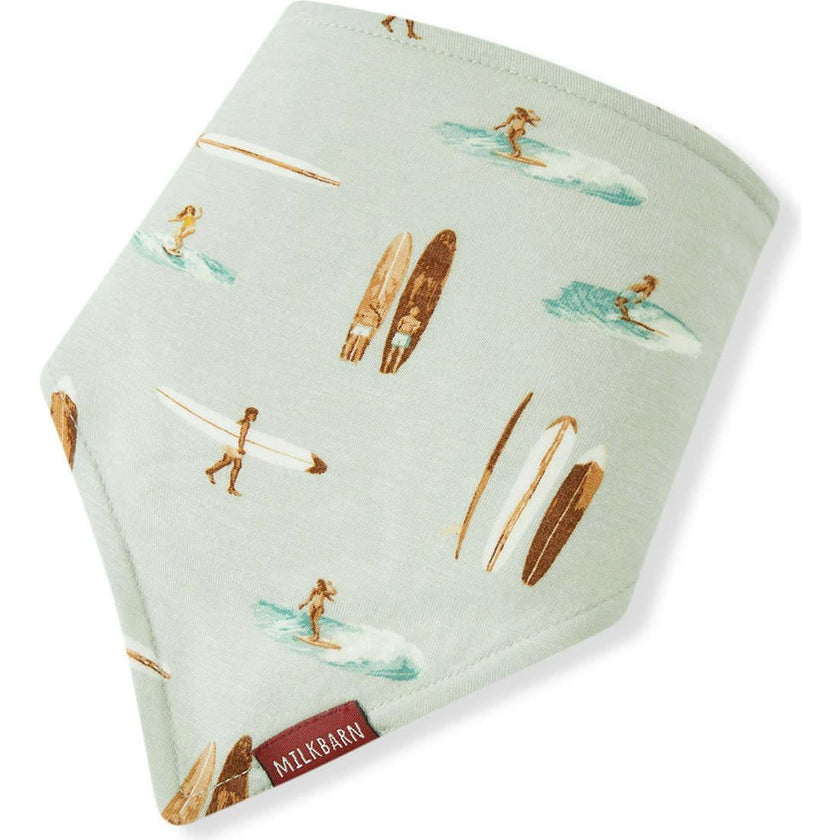 Vintage Surf Bamboo Three-Layer Kerchief Bib