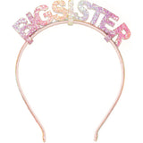 Pastel Rainbow Big Sister Headband