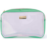 Retro Jelly Colorblock Pouch