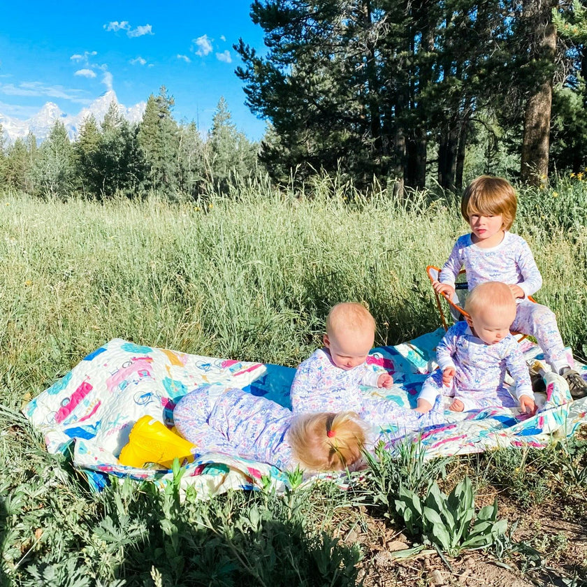 Jackson Hole Two Piece Kids Pajamas