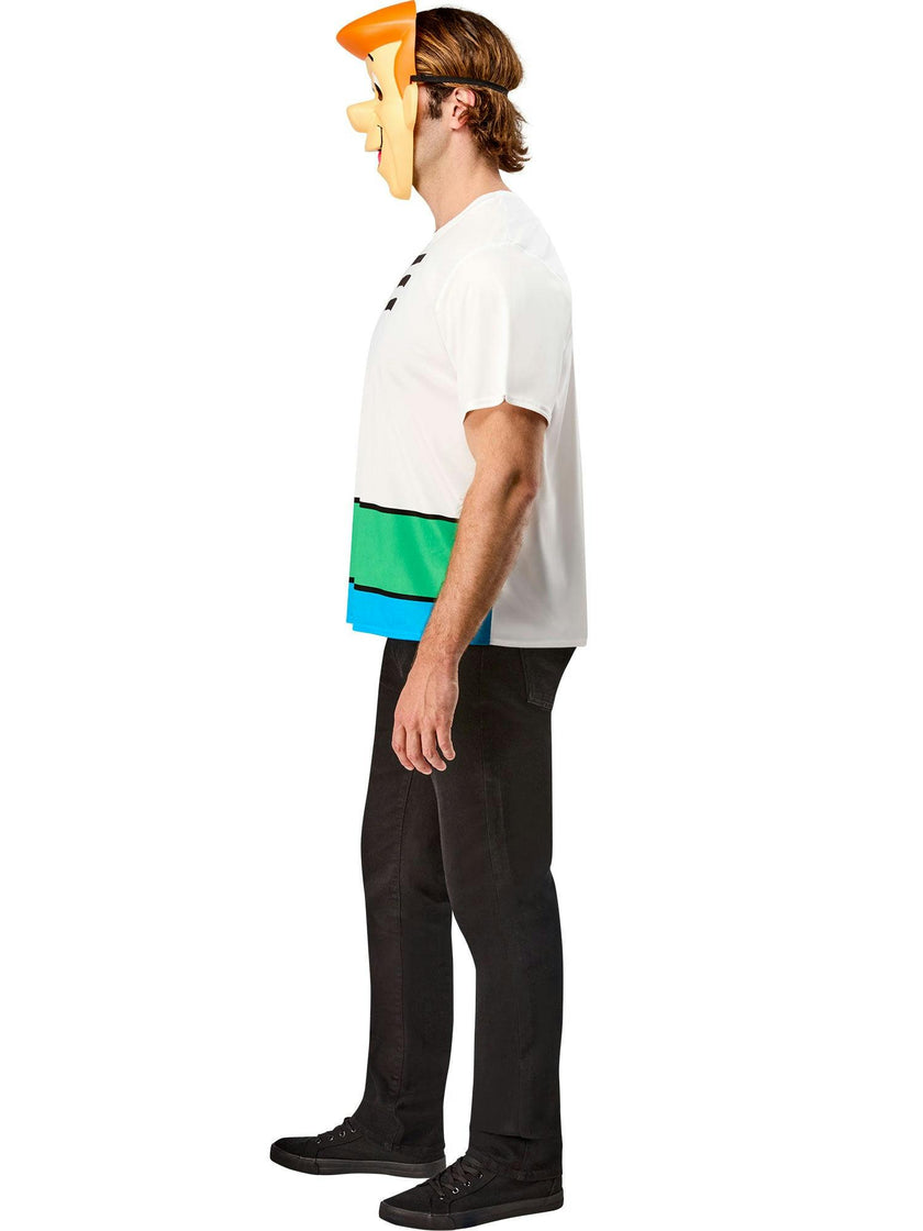 Men's The Jetsons Ben Cooper George Jetson T-Shirt and Half Mask