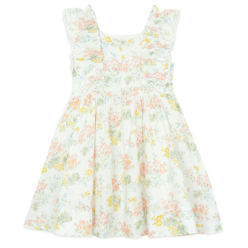 TARTINE ET CHOCOLAT Floral Whimsy Dress