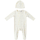 Fruit Print Pointelle Onesie