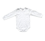 Stars Print Long Sleeve Bodysuit | 100% Peruvian Pima Cotton