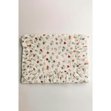 Petite Bouquet Timeless Floral Ruffle Zipper Pouch