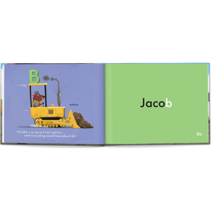 My Very Own Truck Personalized Book, 24 Piece Puzzle and Card Game Gift Set
