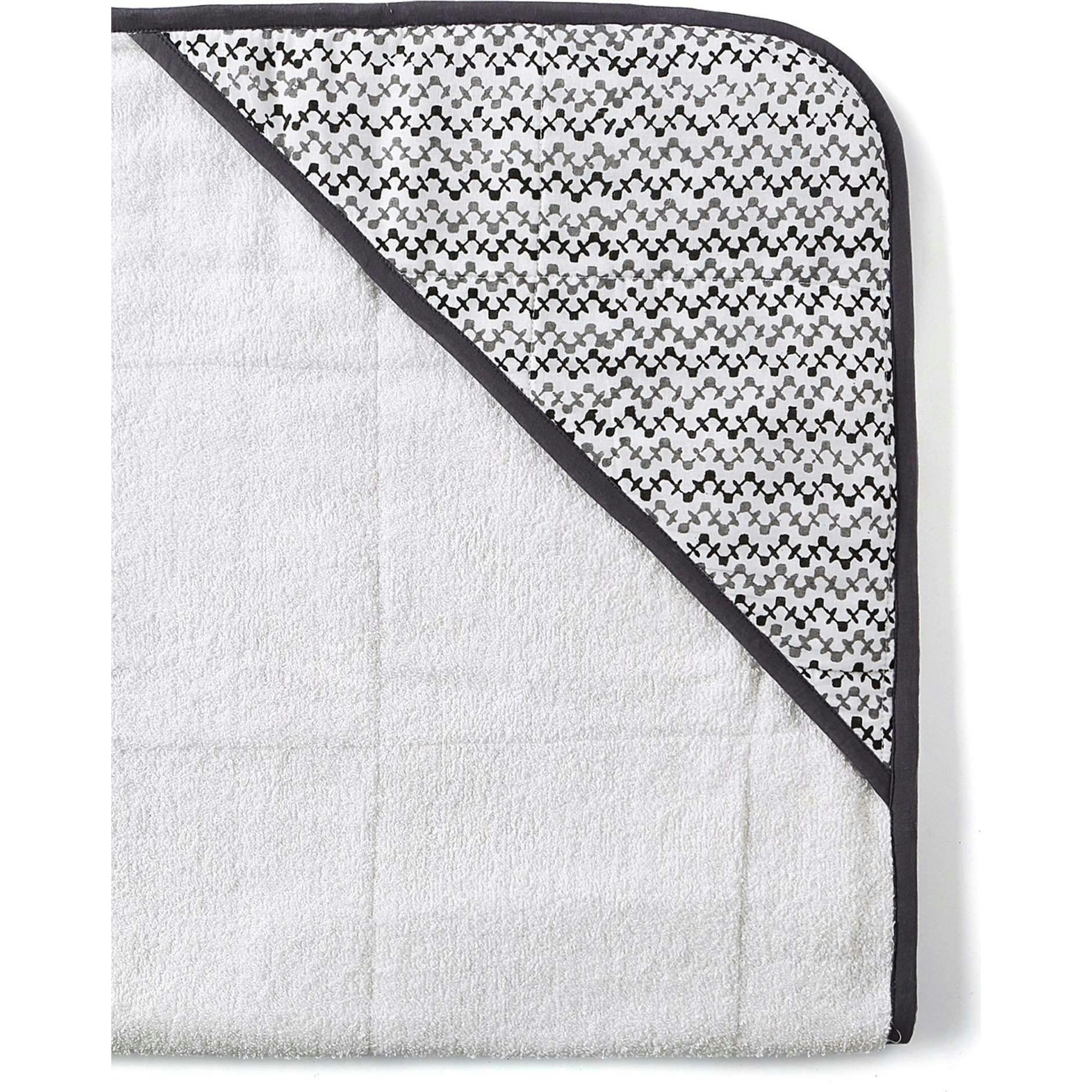 Block-Printed Terry Towel