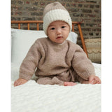 Fuzzy 2-Tone Ribbed Beanie