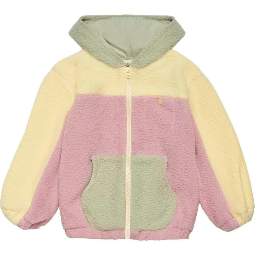 Polar Fleece Zip Up in Yellow