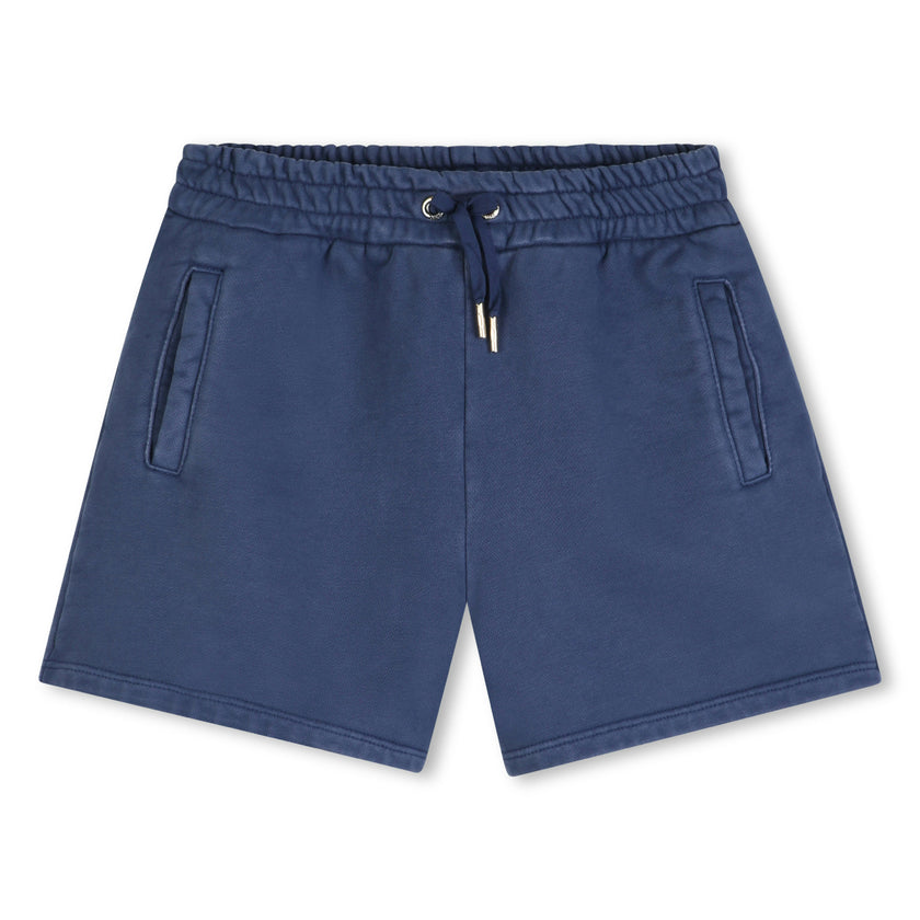 Navy Blue Drawstring Shorts