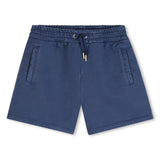 Navy Blue Drawstring Shorts