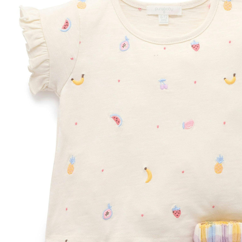 Fruity Set Lila Check