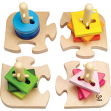 Creative Wooden Peg Puzzle