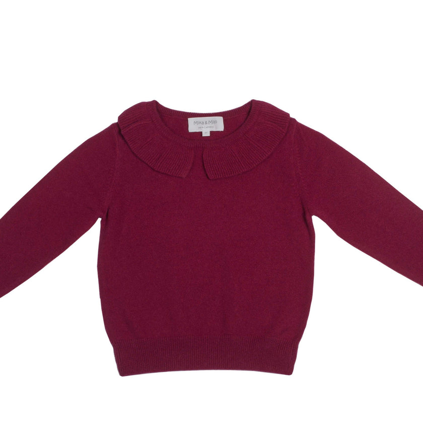 Peter Pan Collared Jumper | 100% cashmere
