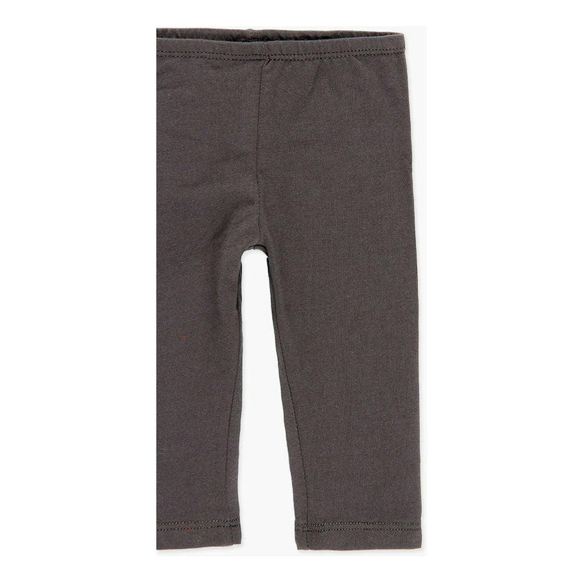 Dark Gray Knit Leggings