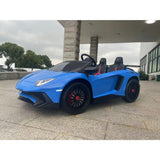 24V Lamborghini Aventador 2 Seater Ride On Car for Kids: Advanced Brushless Motor & Differential for High-Octane Fun