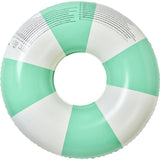 Tube Pool Ring: Zest - Neon Green Stripe