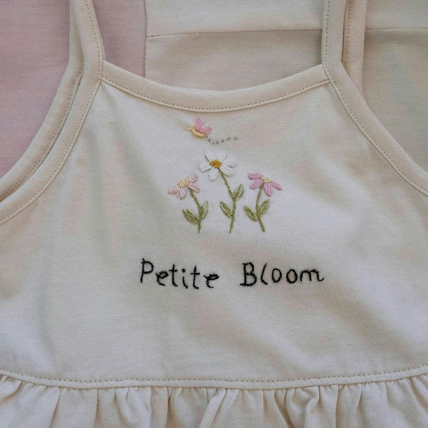 Wide-Leg Pant Set in Petite Bloom