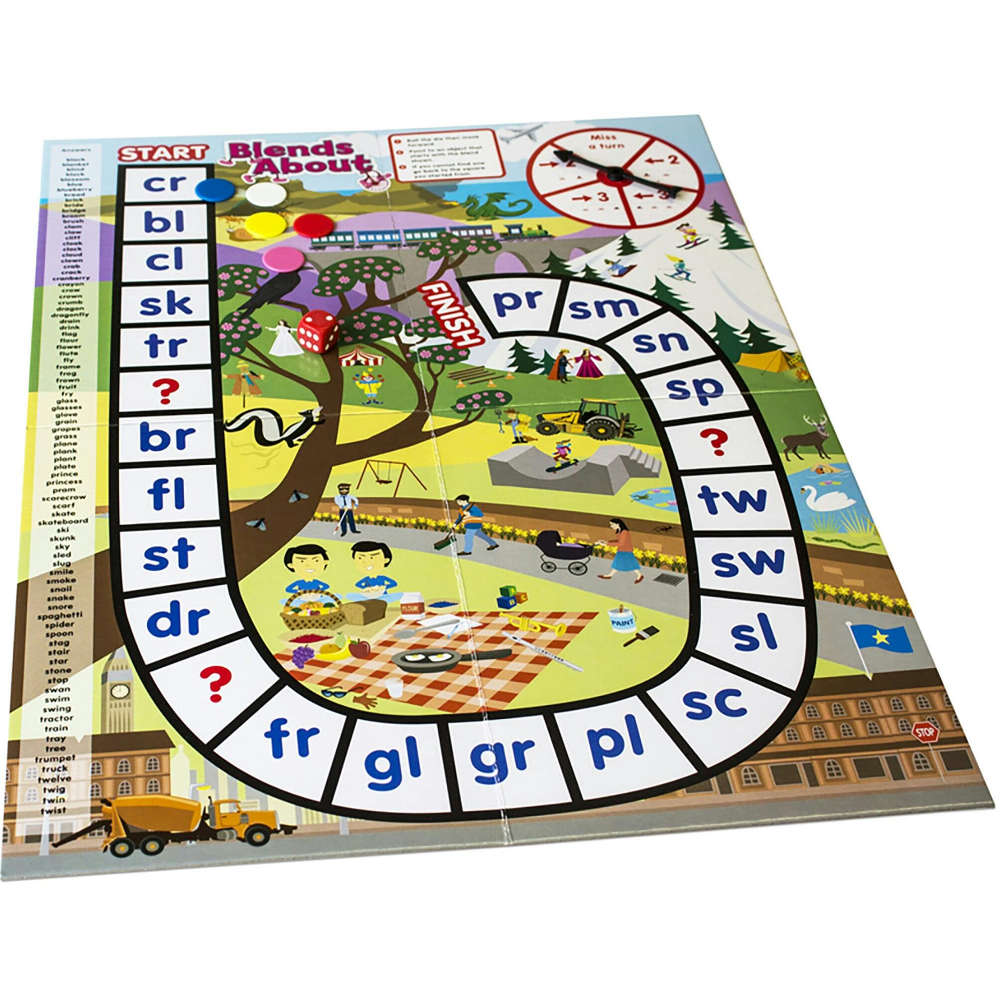 6 Blend Games Junior Learning Board Game