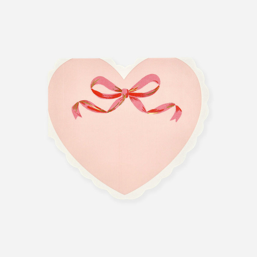 Coquette Heart Large Napkins