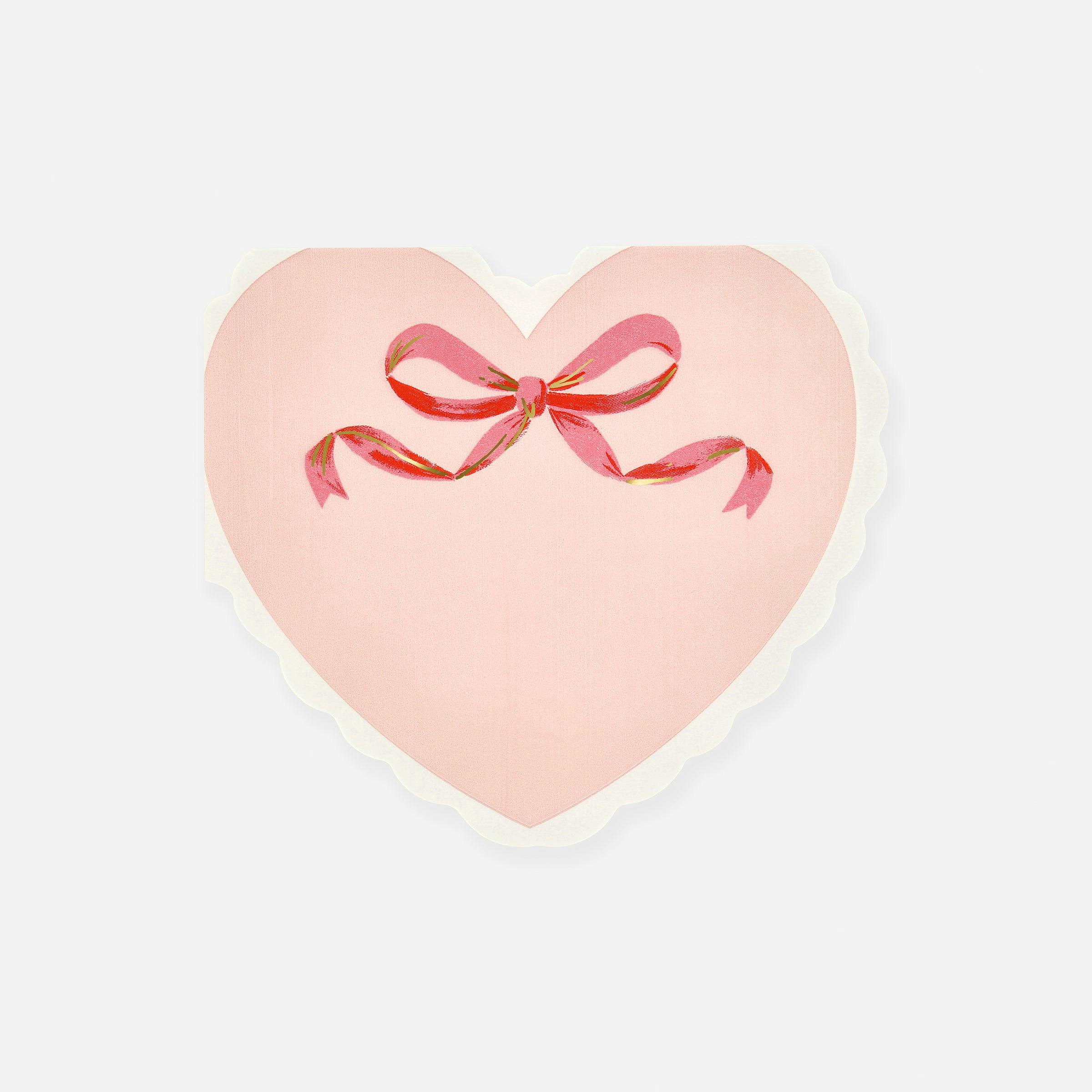 Coquette Heart Large Napkins