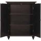 Versailles Wooden Floor Cabinet with 2 Shelves