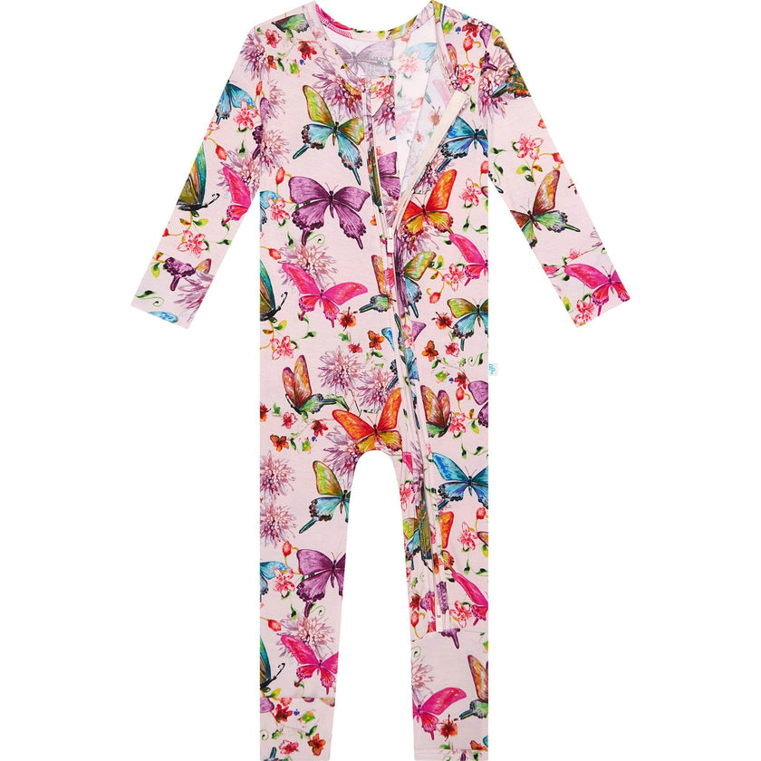 Watercolor Butterfly Convertible One Piece