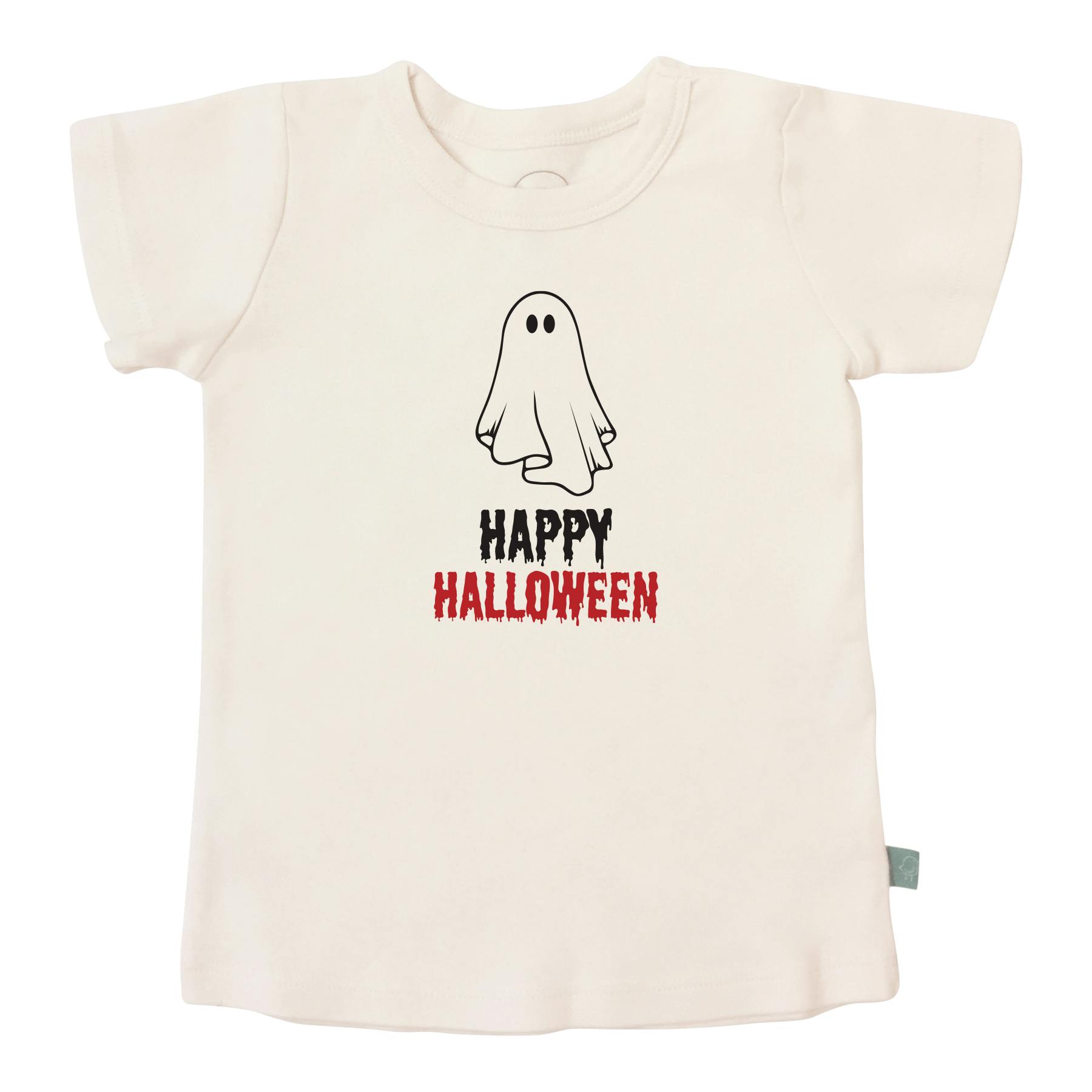 graphic tee | happy halloween ghost