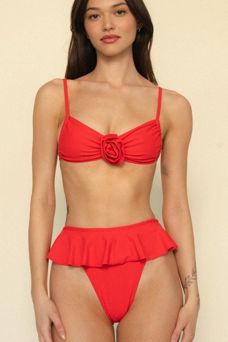 Devin Rosa Bikini Top