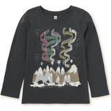 Cappadocia Glow Graphic Tee, Grey