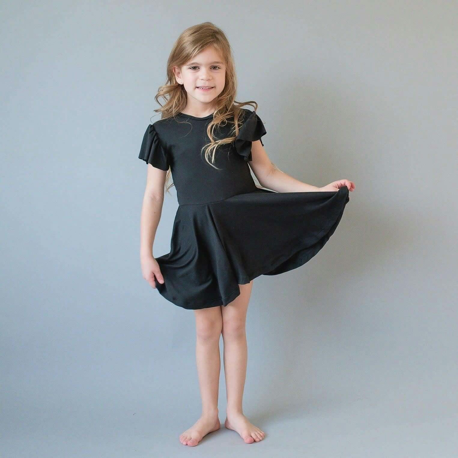 Cap Sleeve Twirl Dress