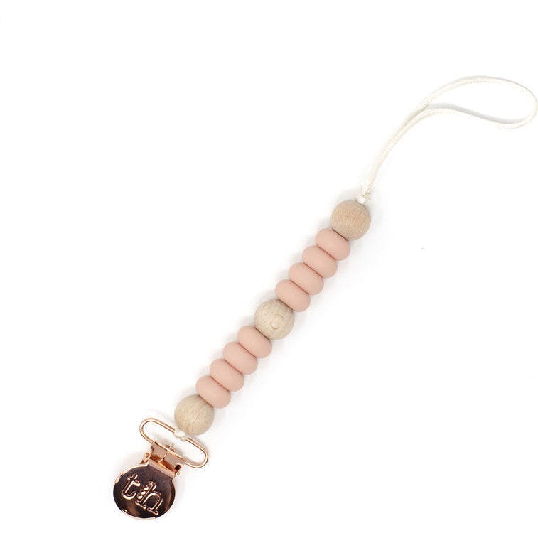 Petite Asher Pacifier & Toy Clip