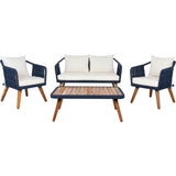 Raldin Rope 4-Piece Outdoor Living Set