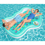 H2OGO! Double Designer Pool Lounge - 7'4" x 68.5"