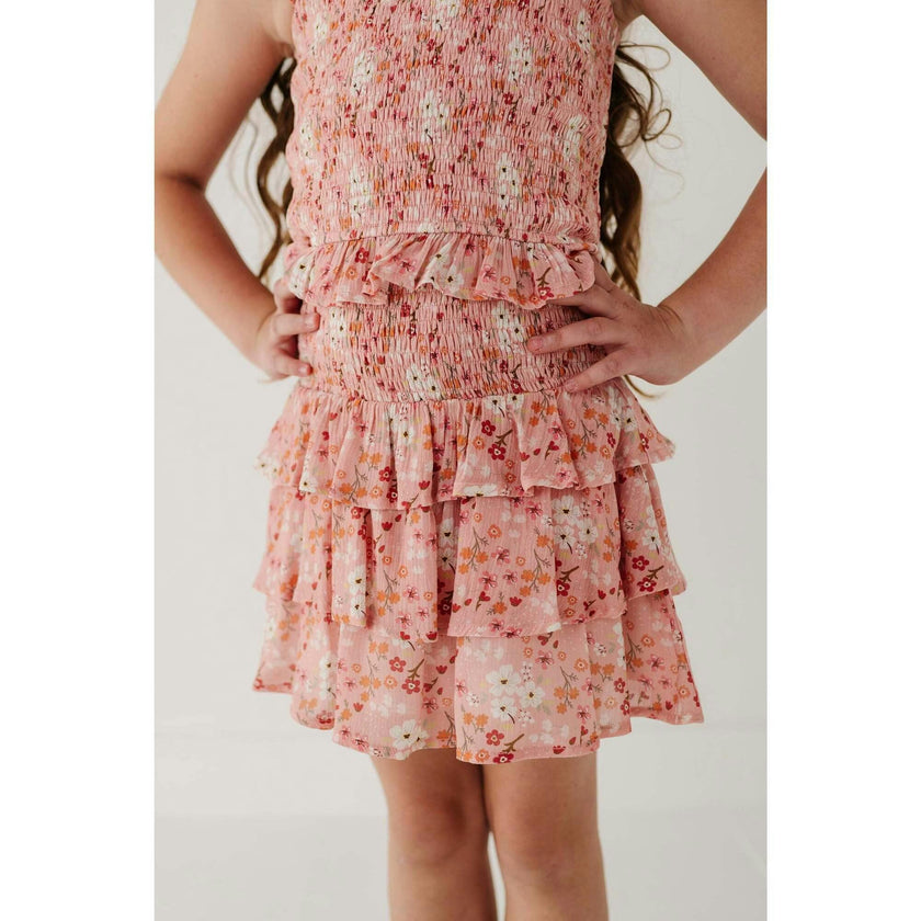 Tiered Mini Skirt