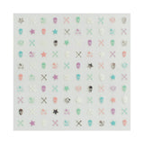 Pastel Skull Nail Stickers