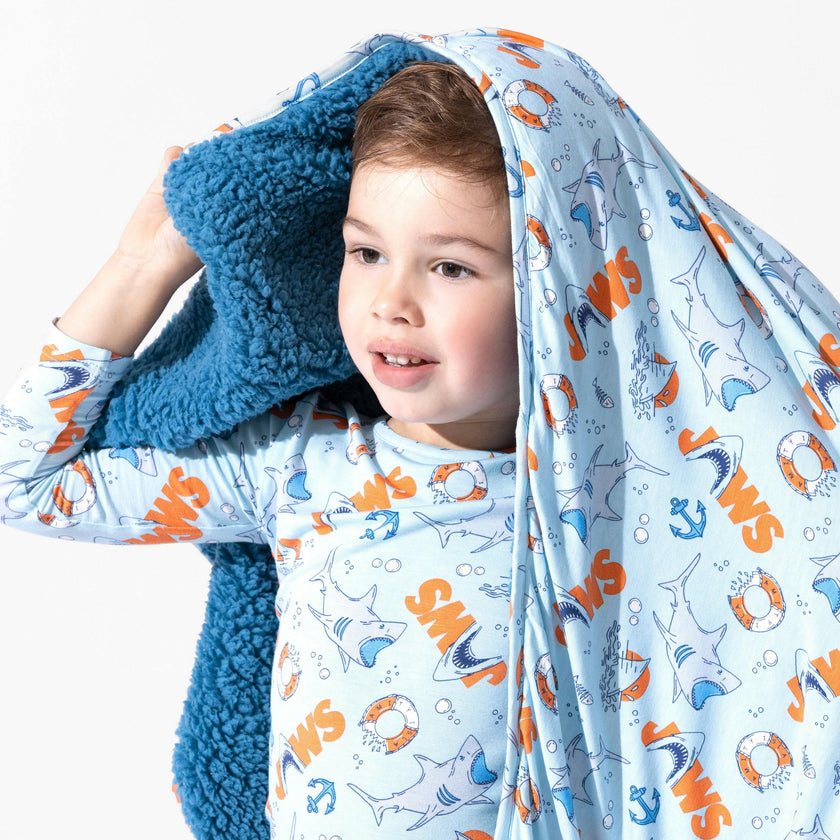 JAWS Bamboo Sherpa Blanket