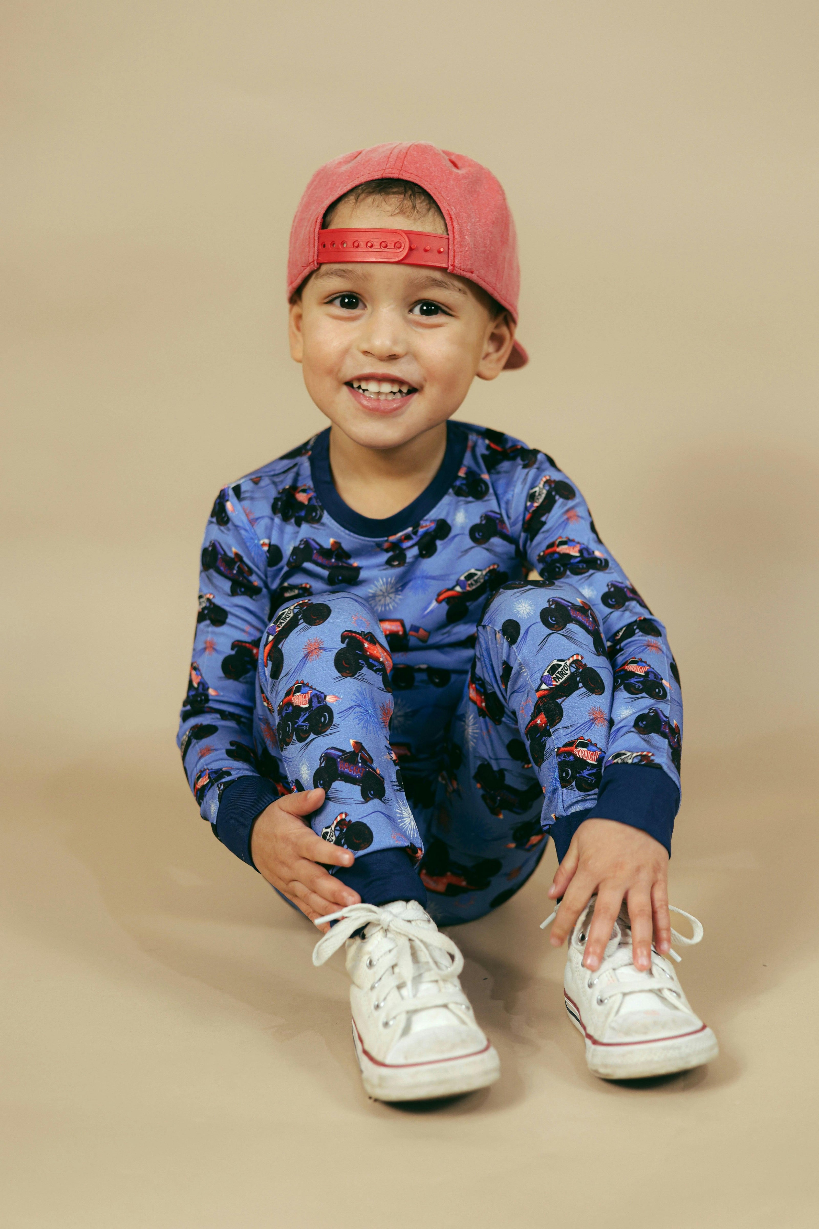 Red, White, and Boom 2 Piece Pajama Set