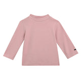 Pink Knit Long Sleeve Tee