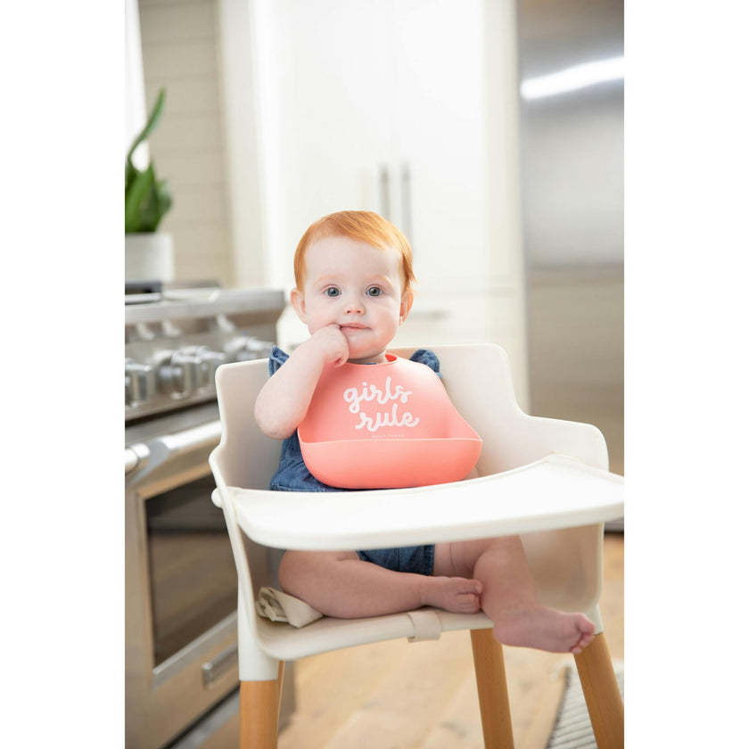 Girls Rule Wonder Bib