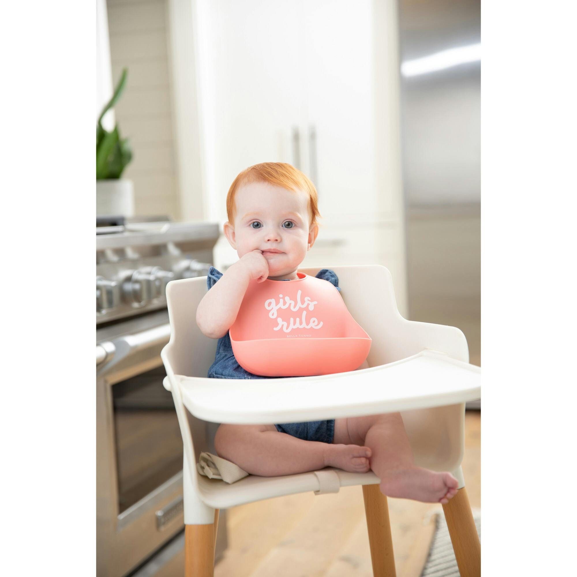 Girls Rule Wonder Bib
