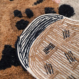 Non-Slip Back Hand-Tufted Rug