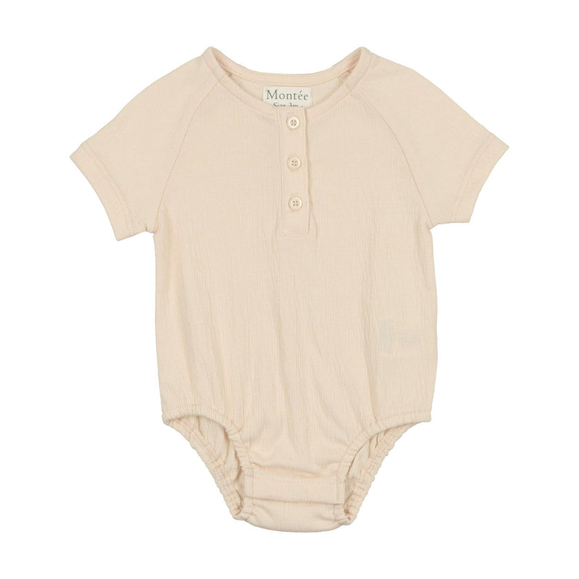 Boys Printed Gauze Romper