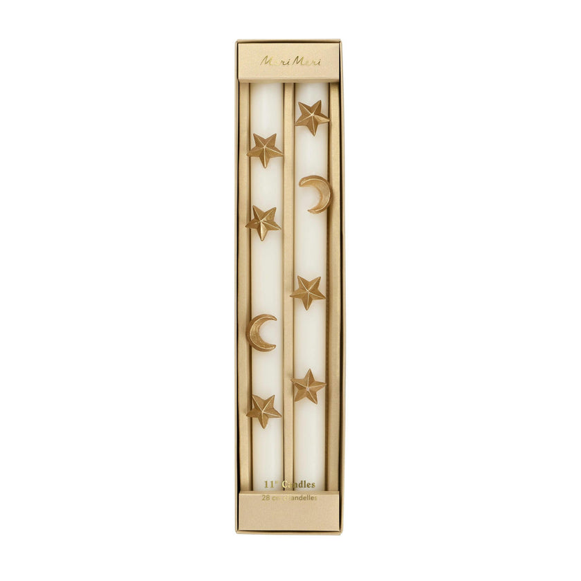 Ivory Celestial Table Candles