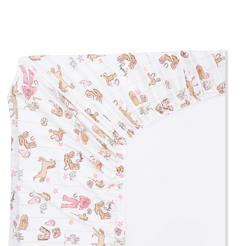 Cowgirl Nursery - Crib Sheet