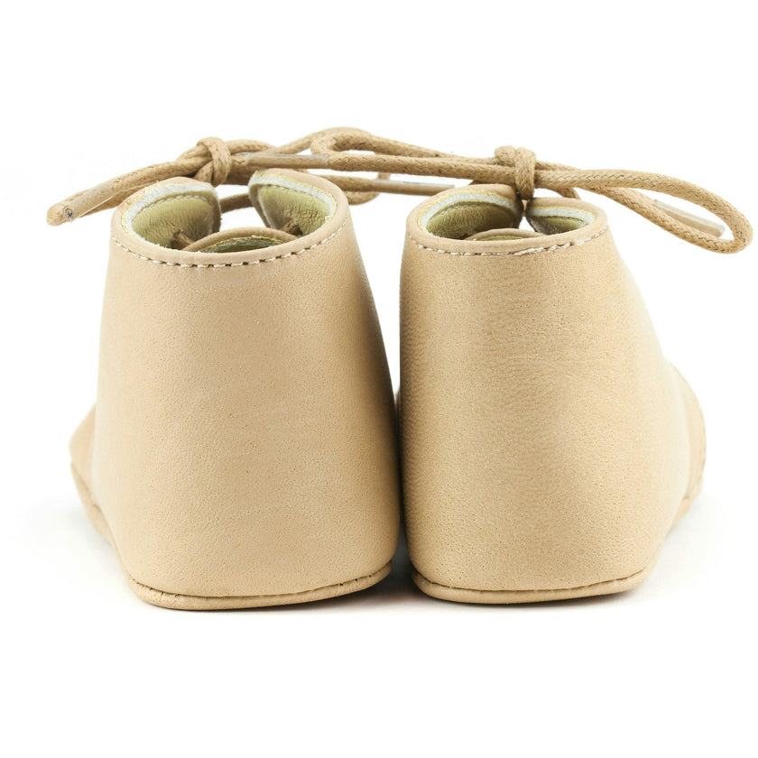 Little Royals Leather Booties Gaby - Beige