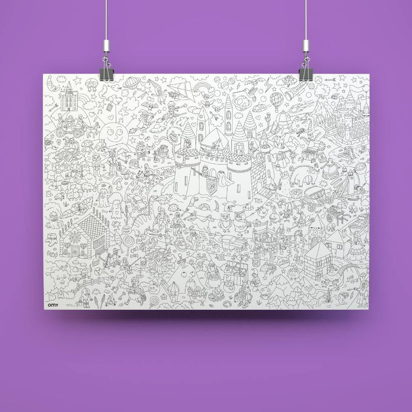 Magic - Giant Coloring Poster
