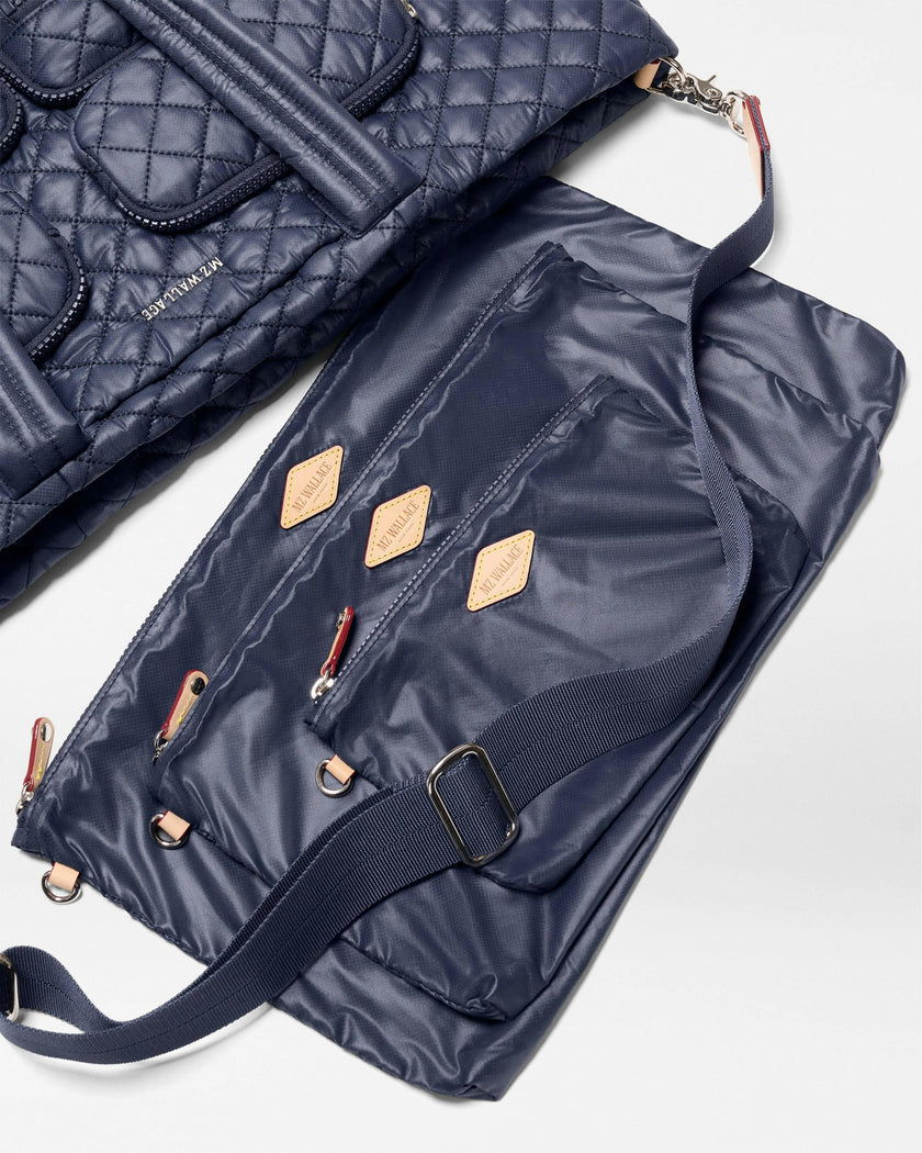 Navy Large Metro Travel Tote III