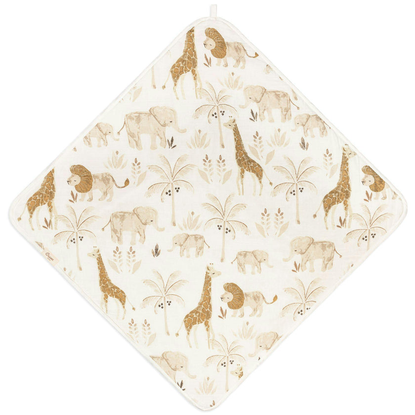 Kendi Safari Animal Hooded Baby Bath Towel